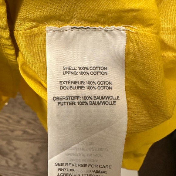 J. Crew Yellow Midi Dress - Picture 4 of 4